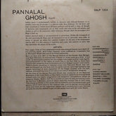 Panna Lal Ghosh*  - Pannalal Ghosh (Vinyl)